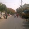 Busy road at Doranda, Ranchi