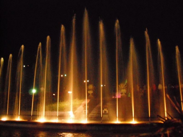 Light fountains - Brindhavan garden near Mysore | Veethi