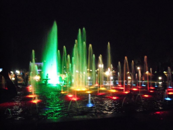 Musical fountain - Brindhavan garden near Mysore | Veethi