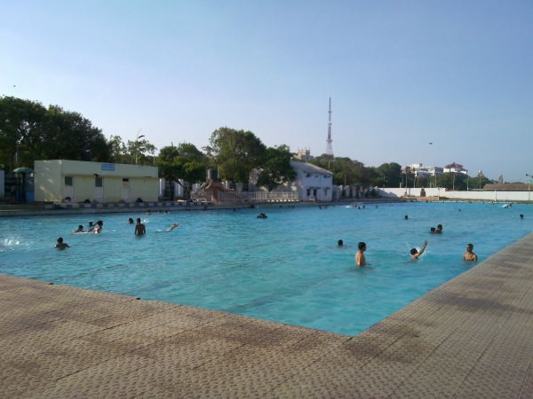 marina beach swimming pool