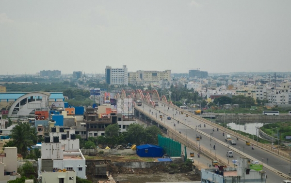 Velachery Bridge View in Chennai | Veethi