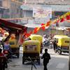 Autorickshaws Search for Customers After Lunch in Bangalore