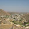 View of Aamer city from top Of Aamer fort