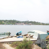 Fishing boats view at Manakudi Kayal Nagercoil