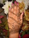 Awesone henna hand art