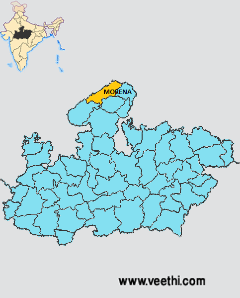 Morena District Map 
