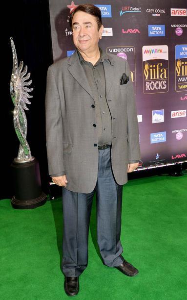 Bollywood veteran actor Randhir Kapoor at IIFA 2014 | Veethi