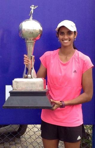 Tennis Player Rishika Sunkara Photo | Veethi