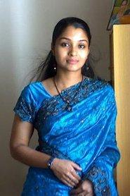 Vinitha Koshy in Blue Saree | Veethi