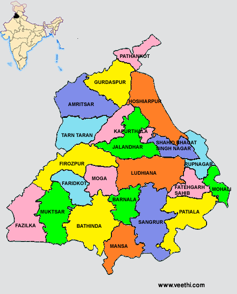 Punjab About Punjab Veethi